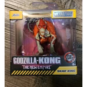 New Skar King METALFIGS Key Chain Godzilla x Kong. B 33